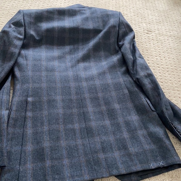 Kingsman Wool Coat 38L Authentic Made in England - Picture 11 of 11